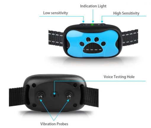 FocusPet Humane No Shock Automatic Dog Training Collar – Sound and Vibration Only