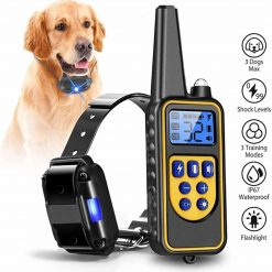 Dog Bark Training Collar with Rechargeable Remote