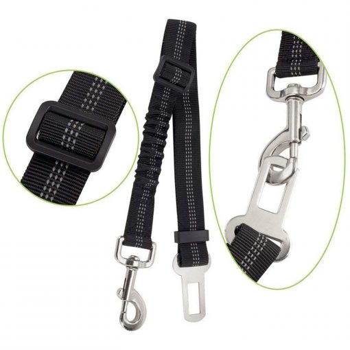 FocusPet Adjustable Dog Seat Belt