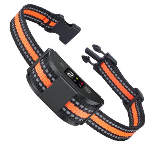 FocusPet Humane No Shock USB Rechargeable Training Dog Barking Collar – LED Display