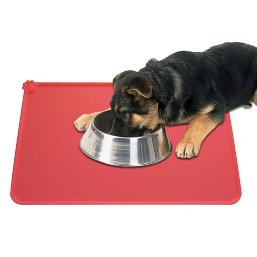 FocusPet Waterproof Dog and Cat Non-Slip Food Water Bowl Mat