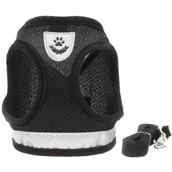 FocusPet Medium Adjustable Reflective Soft Padding Dog Pet Vest Harness