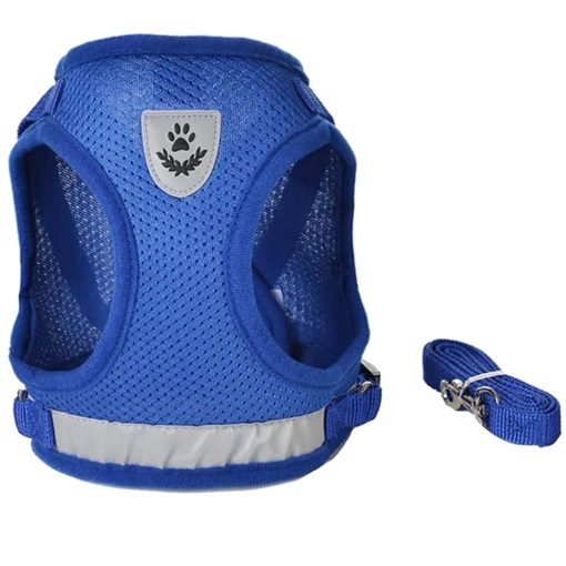FocusPet Large Adjustable Reflective Soft Padding Dog Pet Vest Harness